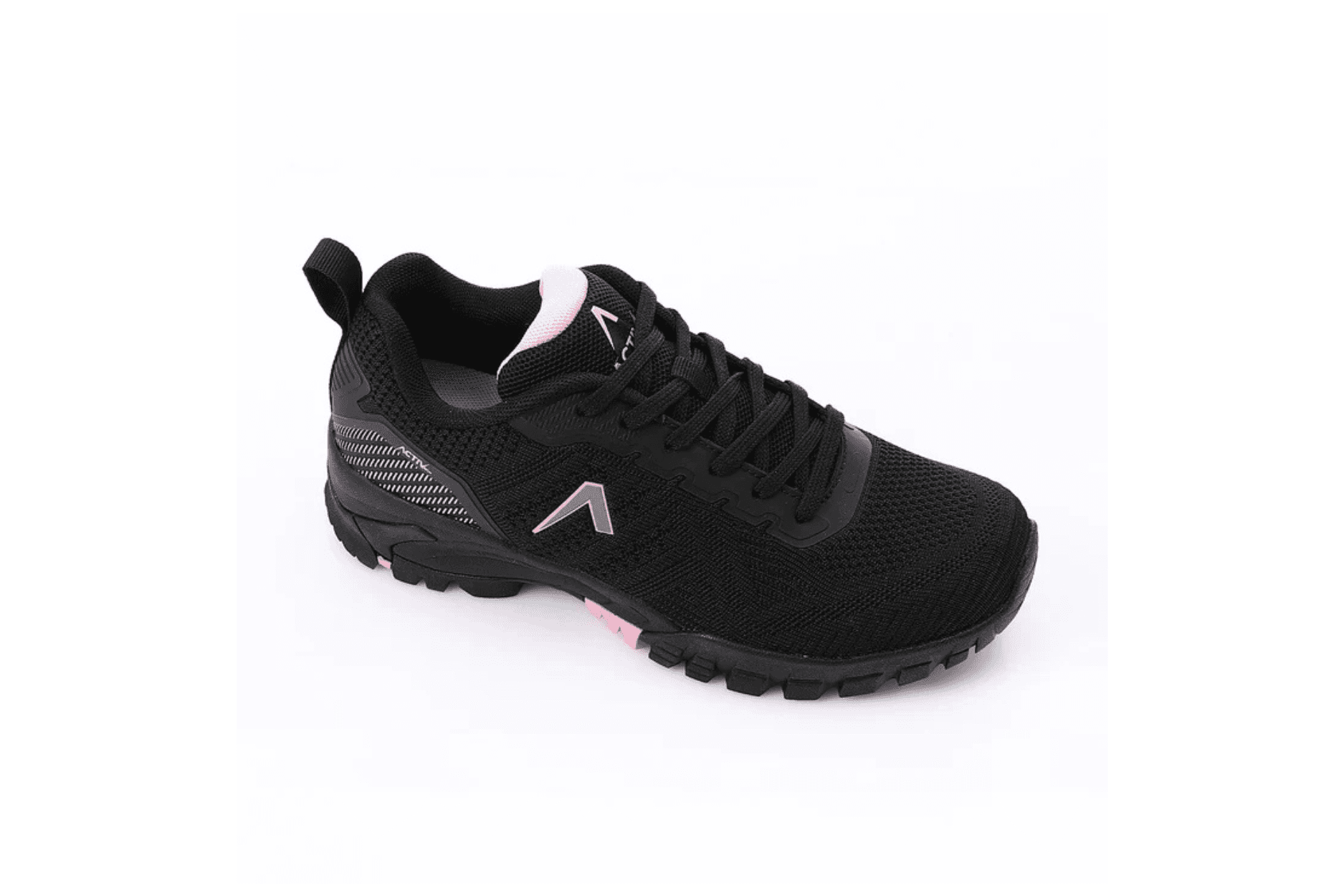 ACTIV TREK LITE – Women's Outdoor Shoes (Black & Pink) (hover)