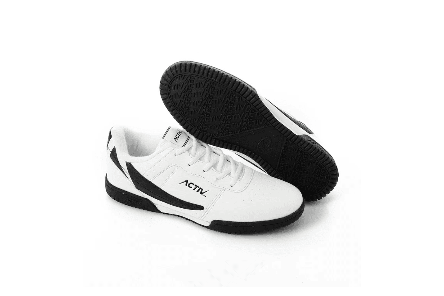 ACTIV Men's Performance Shoes – Black & White